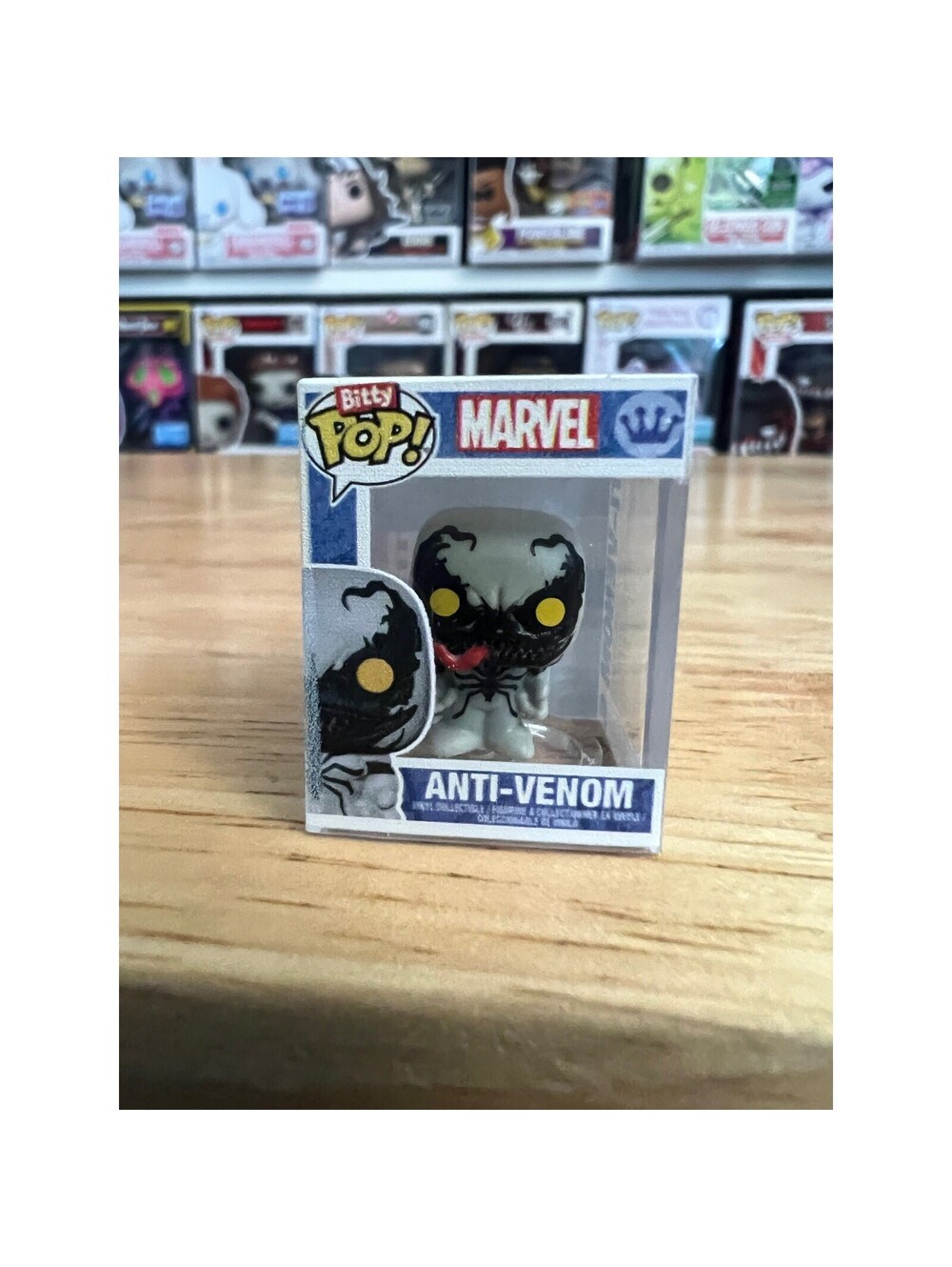 BITTY Anti-Venom 1-Inch Funko #100 Pop Marvel Comics Spider-man Venom Vinyl Toy